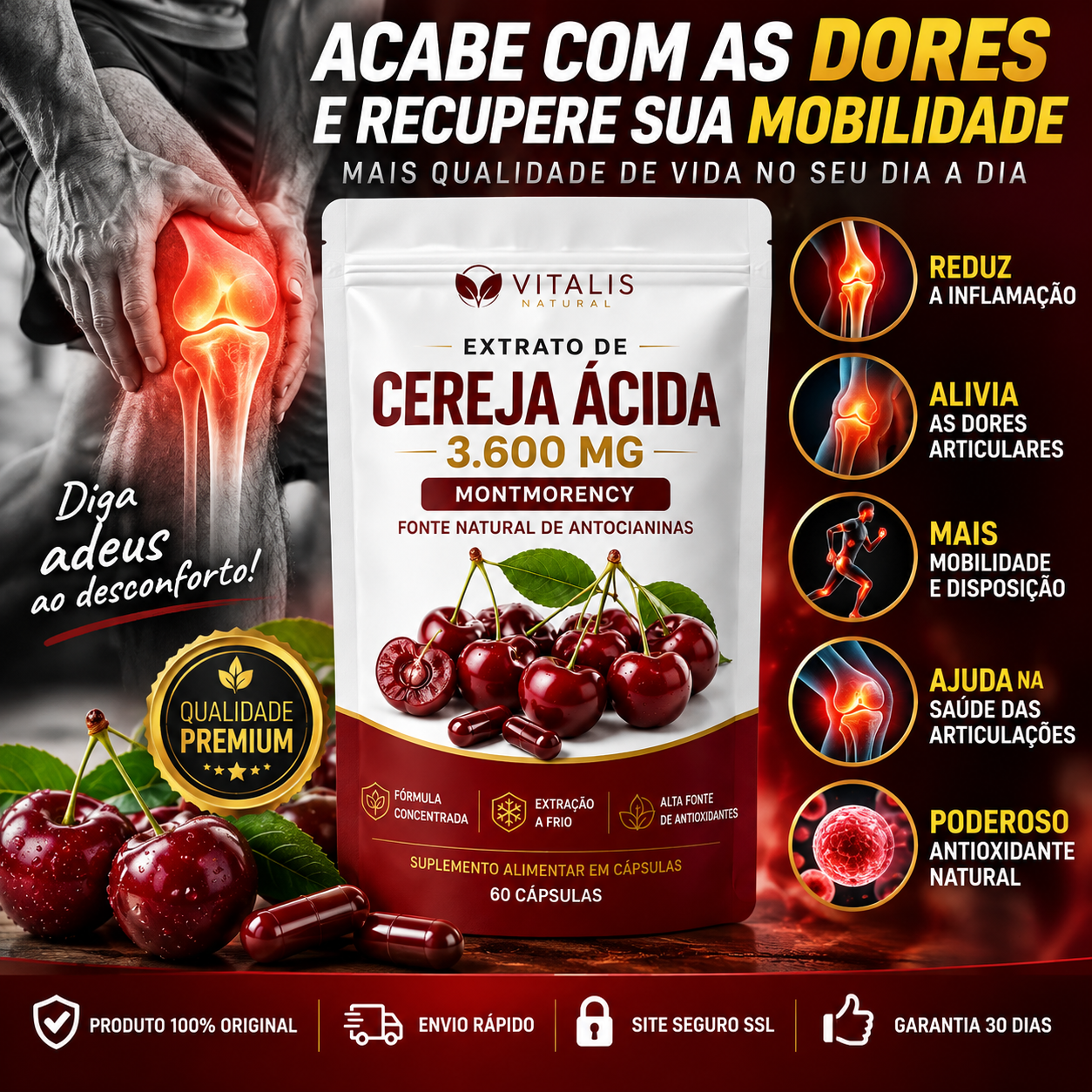 Vitalis Cereja Ácida - foto principal